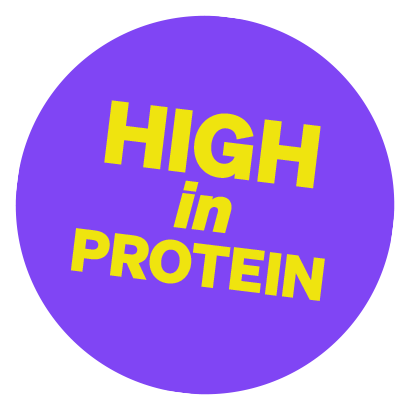 High in protein